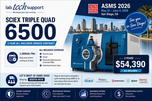 Keep Your SCIEX Triple Quad 6500 Running at Peak Performance with Lab tech support